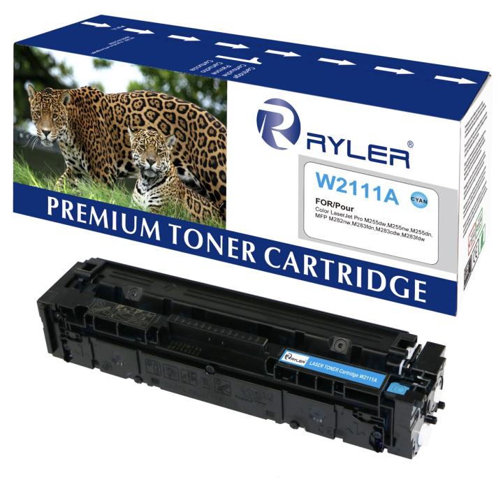 Compatible HP W2211A (207A) Cyan Toner Cartridges